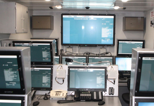 Модернизированный мобильный комплекс средств автоматизации центрального командного пункта ВВС и войск ПВО 9С810