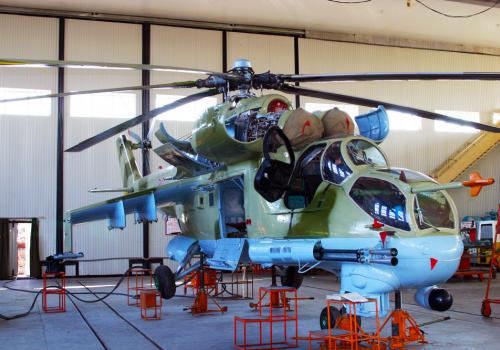 Рамонт і мадэрнізацыя Мі-24