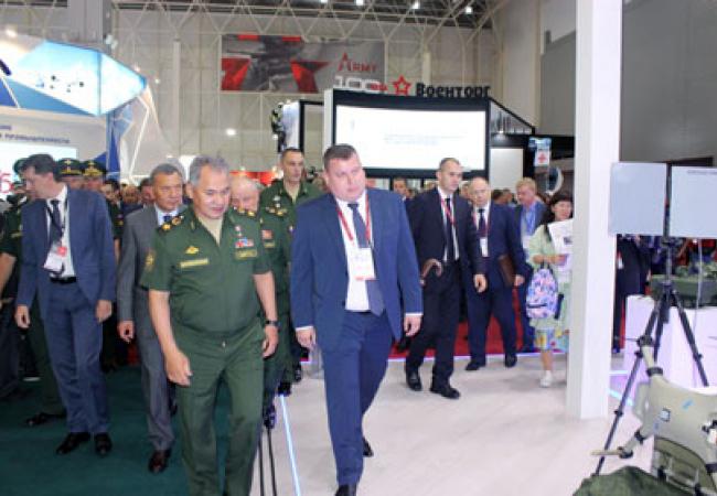 Кіраўнік беларускай дэлегацыі Дзмітрый Пантус правёў шэраг сустрэч і перамоў з партнёрамі па ваенна-тэхнічным супрацоўніцтве